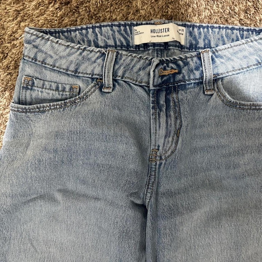 Hollister low rise blue 25